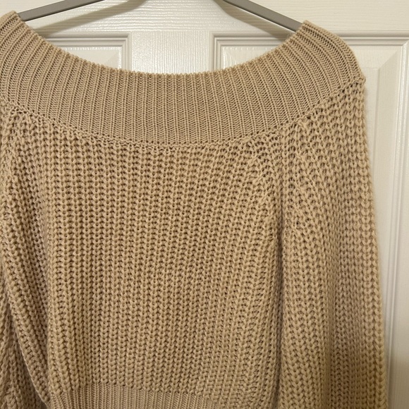 Cotton Candy LA Knit Off the Shoulder Sweater - Picture 4 of 6